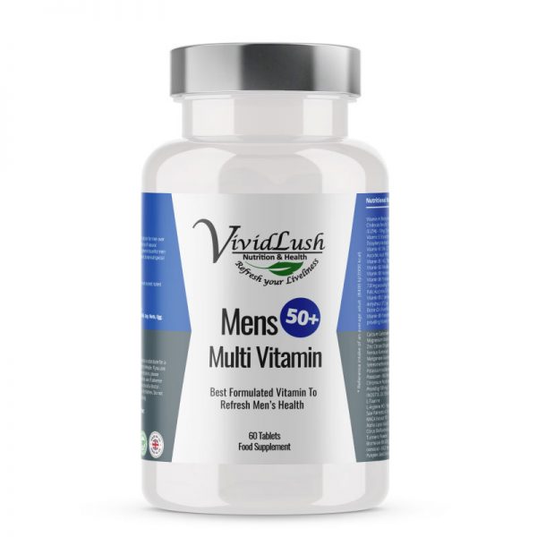 Multivitamin Men Over 50 60 Vividlush Best Supplement For Men Over 50